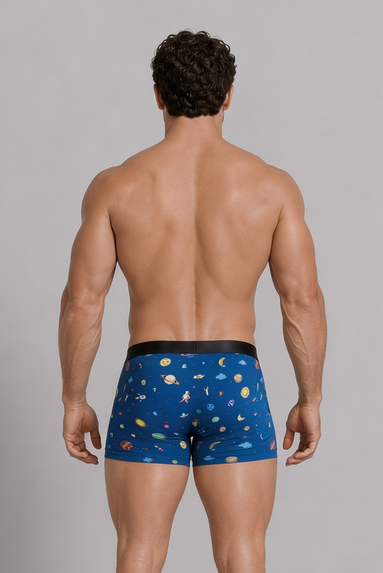 Men's Boxer Briefs - Galaxy