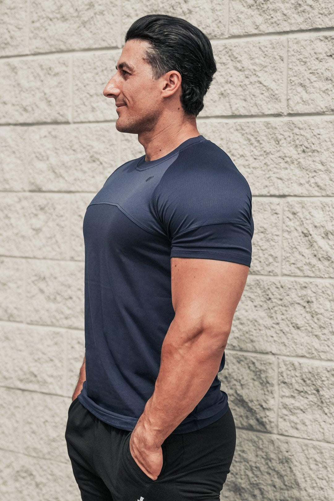 Core Mesh Workout T-Shirt 2.0 - Navy