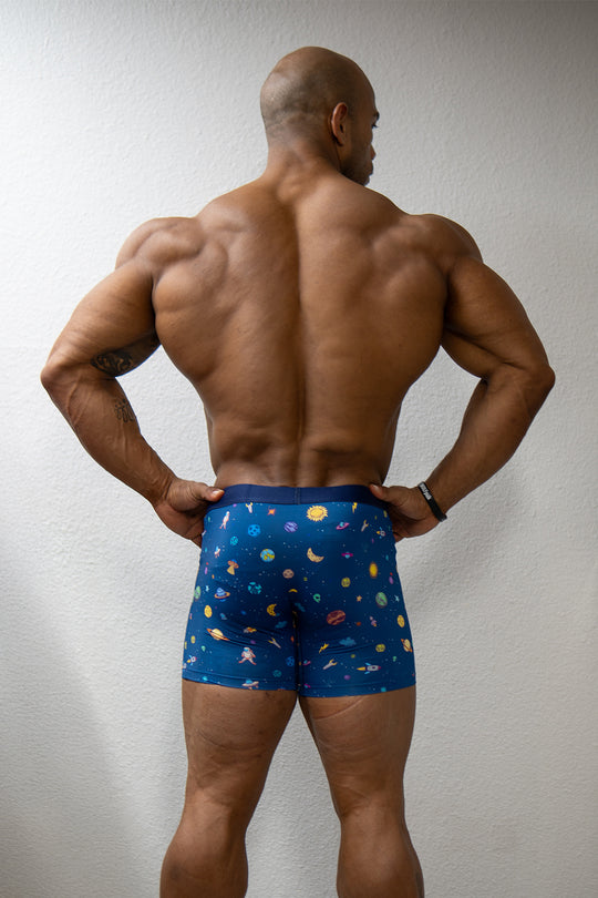 Men's Boxer Briefs - Galaxy
