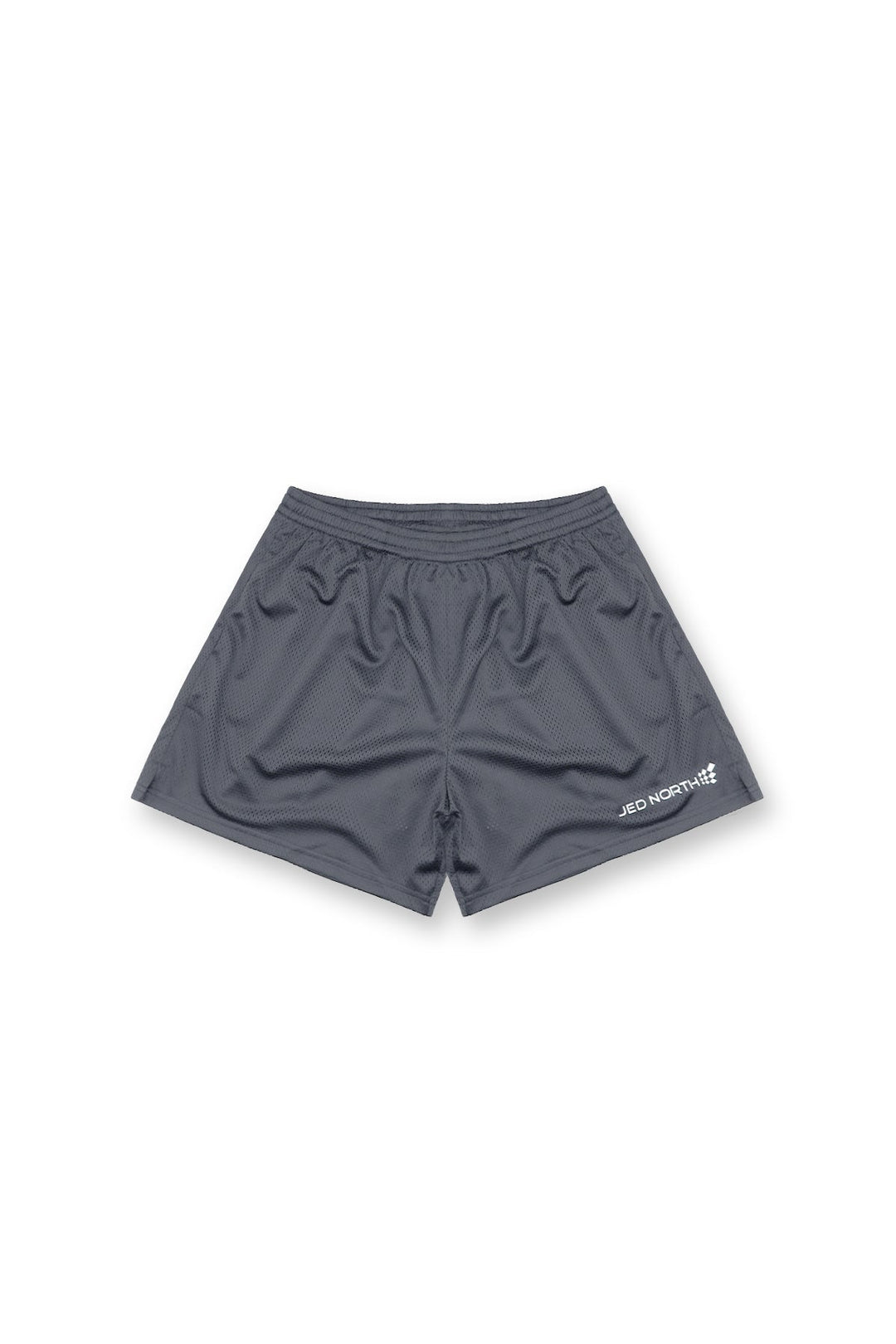 5" Double Layer Mesh Basketball Shorts - Storm Gray