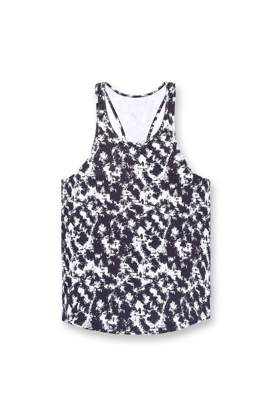 Graphic Muscle Stringer - B&W Paint Brush