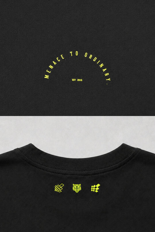 Back to Basics Casual Tee - Jet Black