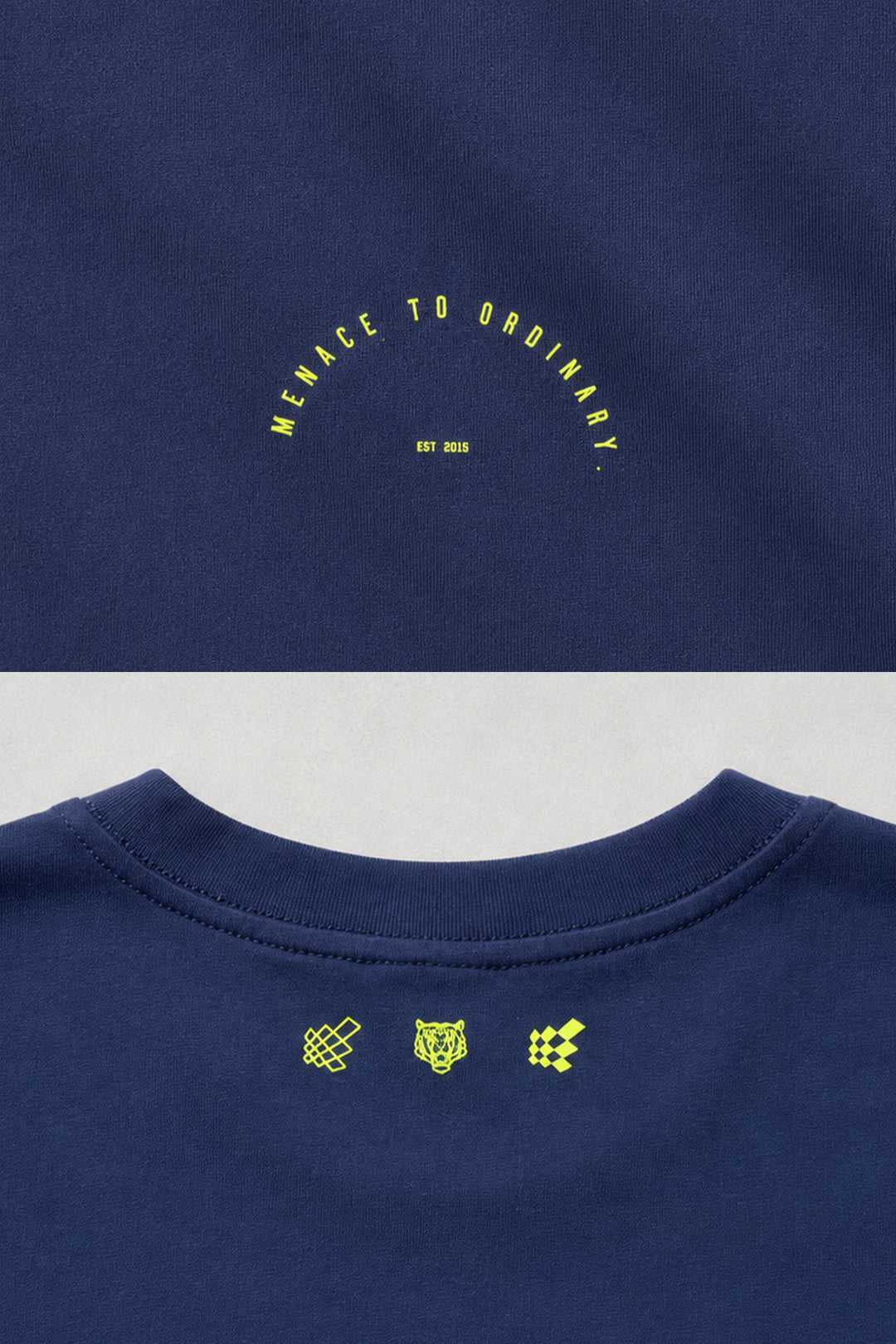 Back to Basics Casual Tee - Navy Blue