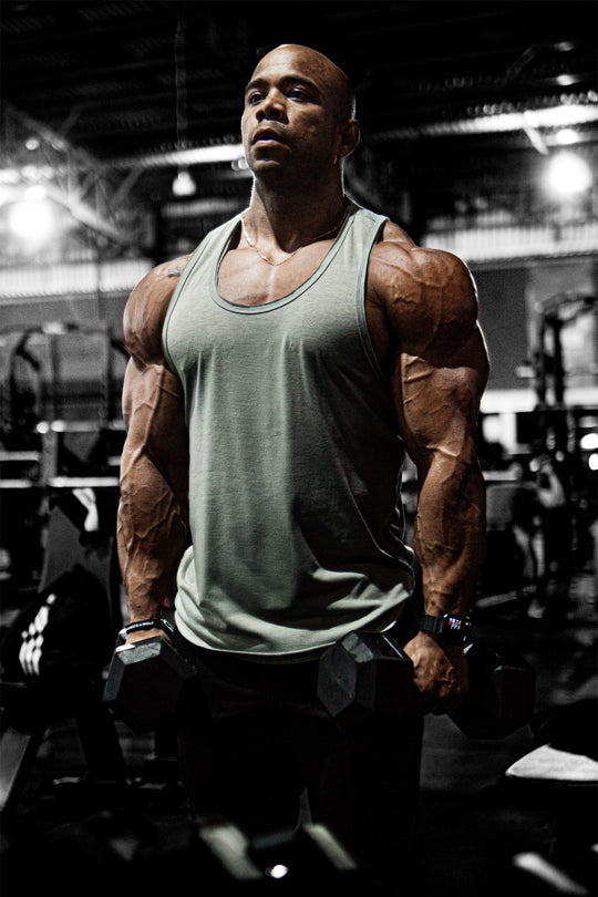 Vital Raw-Hem Tank Top 2.0 - Gray