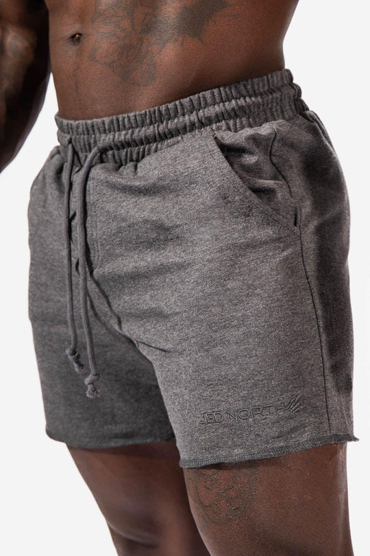 Men's Versatile Workout Sweat Shorts - Dark Gray Men Shorts Jed North 